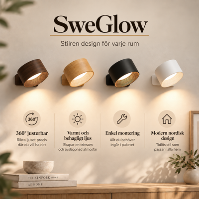 Skandinavisk Vägg Lampa