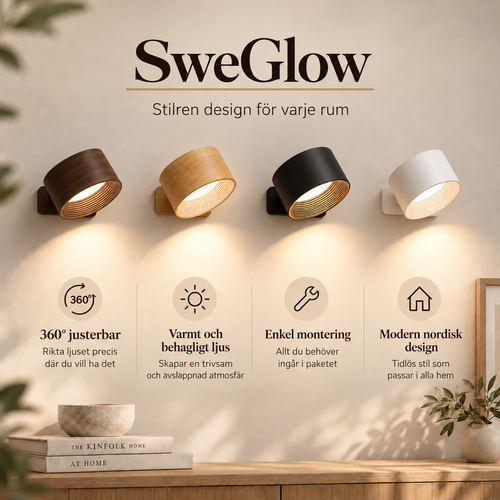 Skandinavisk Vägg Lampa